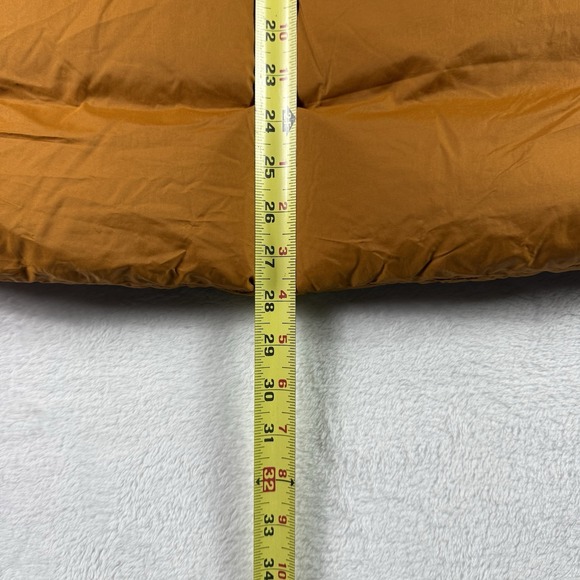 prAna Duck Down Timber Trail Vest Mens Medium Peat Colorblock Full Zip Puffer - Picture 9 of 9